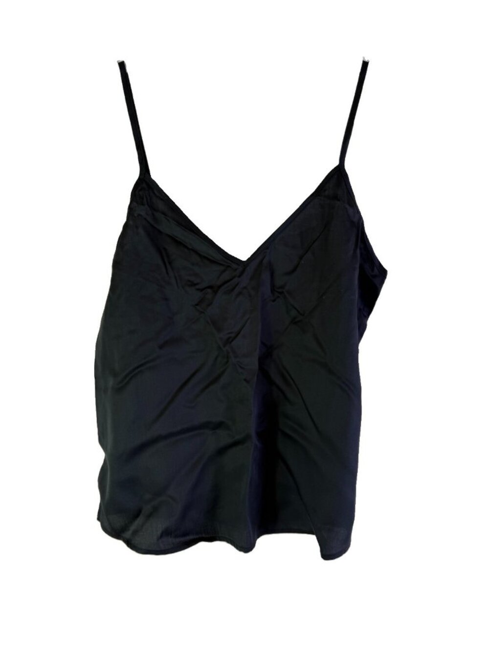 NWOT Ettitude Sateen Cami Camisole Base Basic Layer Bamboo Black